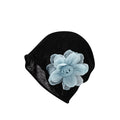 Slouchy 3D Floral Breathable Knit Beanie Hat 6W6HAT589