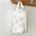 Floral Quilted Cosmetic Bag - DippedShop Wholesale - #2371