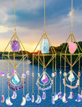 Crystal Geometric Suncatcher - DippedShop Wholesale - #0499