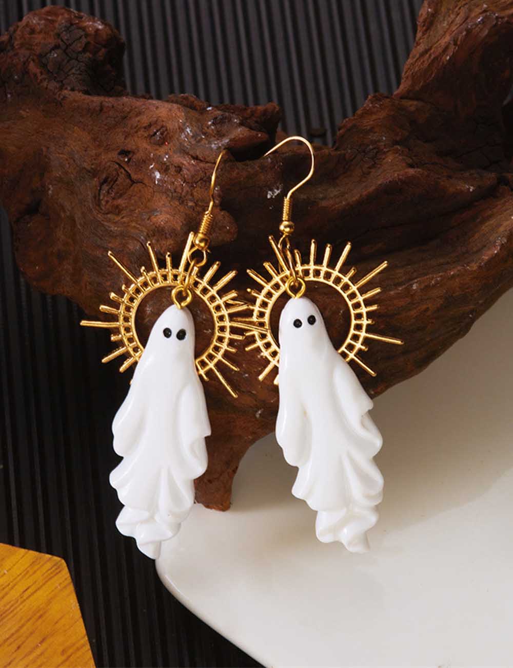 Halloween Funny Ghost Dangle Drop Earrings DP25G503