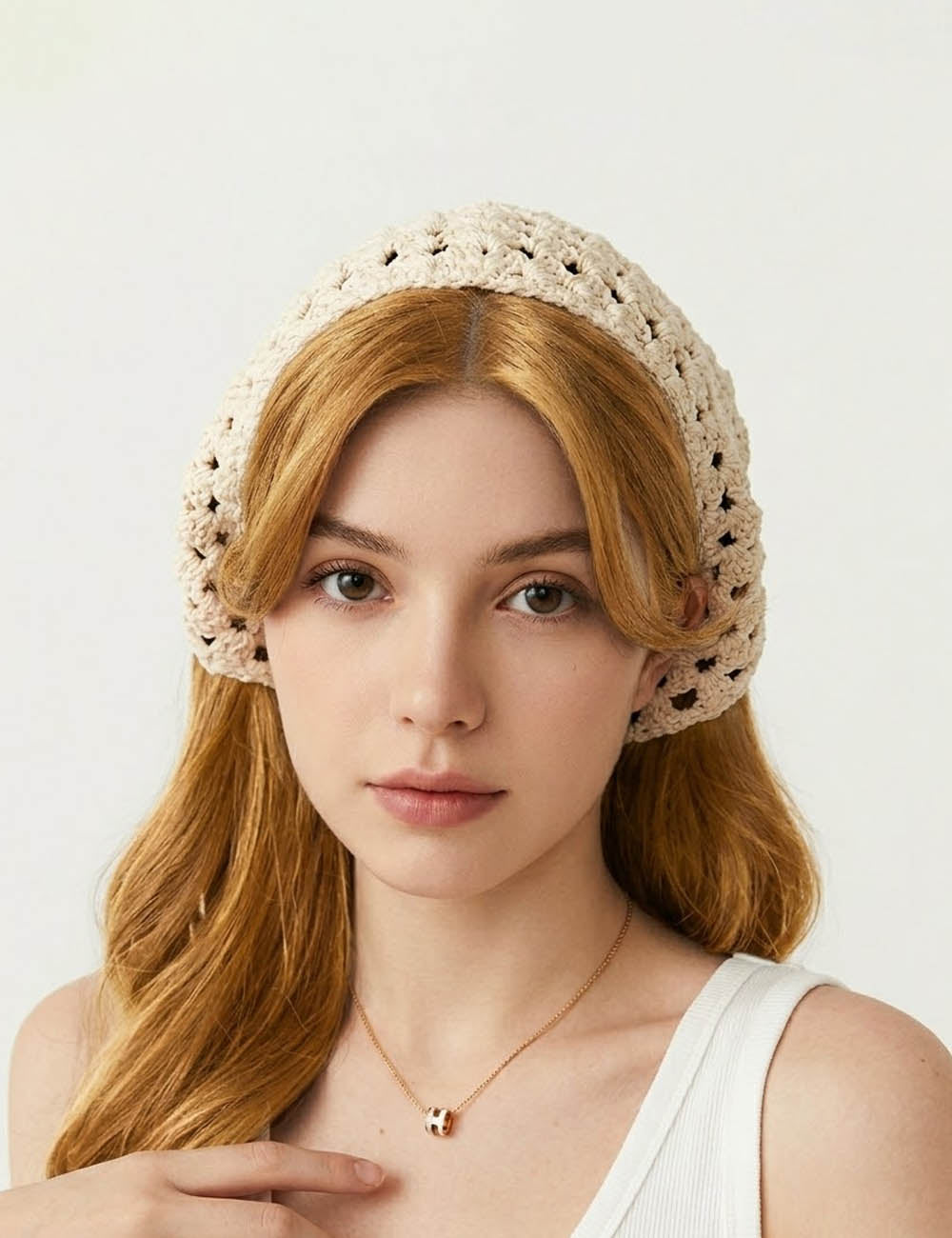 Handmade Hollow Out Bandana - DippedShop Wholesale - #0691