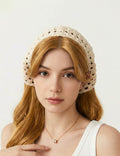 Handmade Hollow Out Triangle Bandana Headscarf MK2BK6W6HHS11