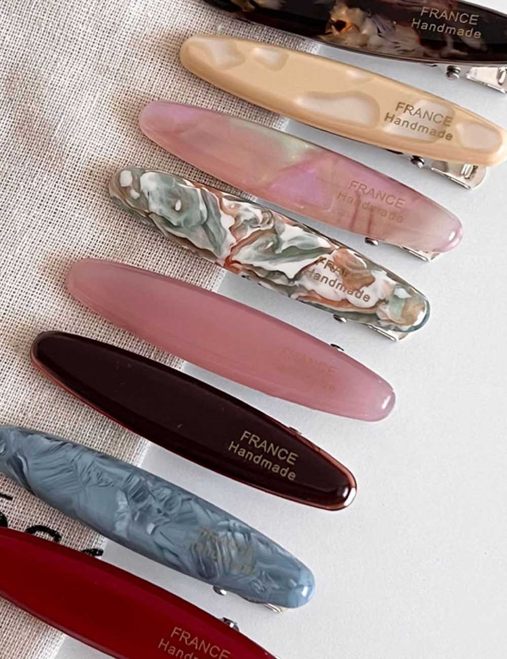 Oval Duckbill Hair Clip - DippedShop Wholesale - #8099