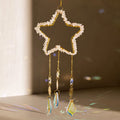 Star Crystal Suncatcher Pendant - DippedShop Wholesale - #0947