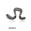 Large Geometric Claw Clip - DippedShop Wholesale - #6595