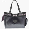 Retro Color Block Tote Bag - DippedShop Wholesale - #8451