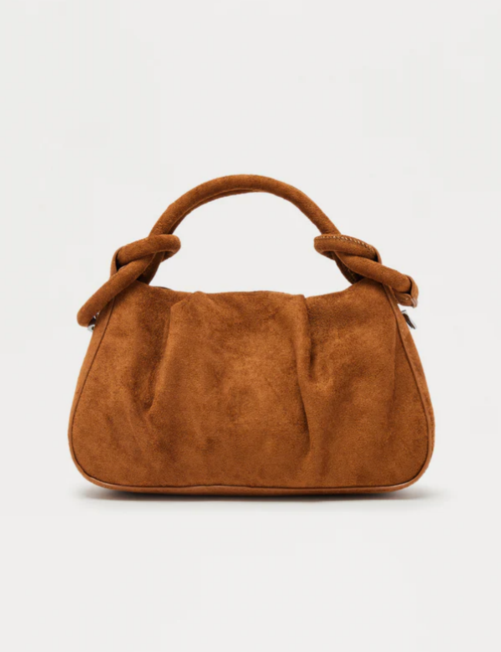 Faux Suede Knot Handle Handbag ZDFNA3501