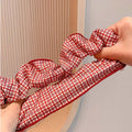 Checkered Polka Dot Hair Ties - DippedShop Wholesale - #9331