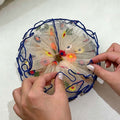 Boho Flower Hair Scrunchies - DippedShop Wholesale - #1075