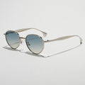 Metal Oval Frame Sunglasses - DippedShop Wholesale - #1923