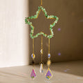 Star Crystal Suncatcher Pendant - DippedShop Wholesale - #4787