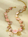Geometric Shell Necklace - DippedShop Wholesale - #5971