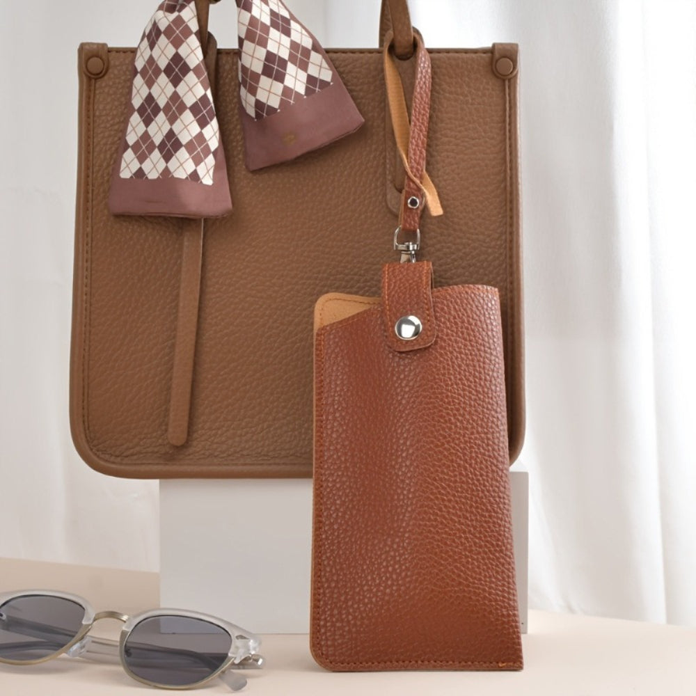 Solid Color Sunglasses Case - DippedShop Wholesale - #1507