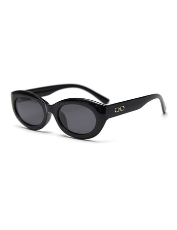 Vintage Cat Eye Polarized Small Frame Sunglasses DP25D985