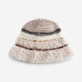 Color Block Splice Floral Jacquard Bucket Hat 6W6HAT634