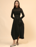 Irregular Hem Flower Midi Skirt - DippedShop Wholesale - #2227