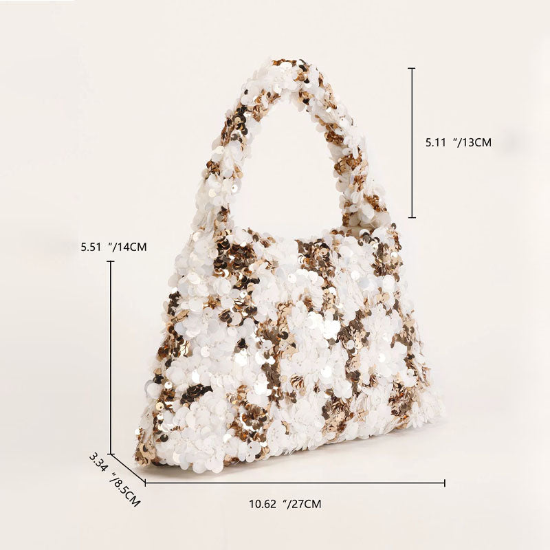 Luxury Sequin Evening Clutch - DippedShop Wholesale - #6899
