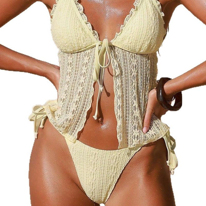 Sexy Lace Bikini Set - DippedShop Wholesale - #7571