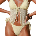 Sexy Lace Bikini Set - DippedShop Wholesale - #0339