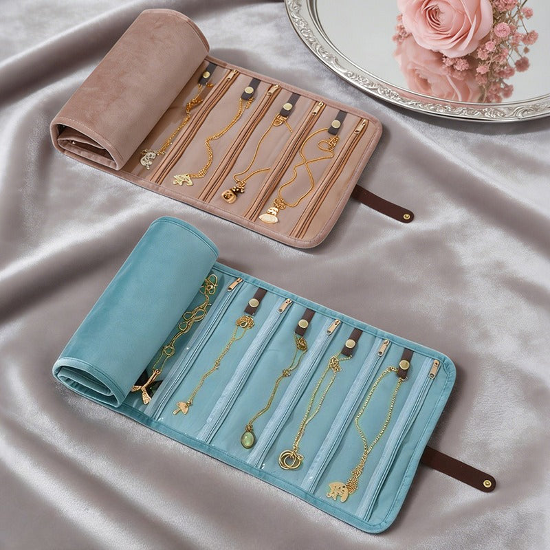 Stylish Solid Color Jewelry Organizer Bag 8CW6BOB293L