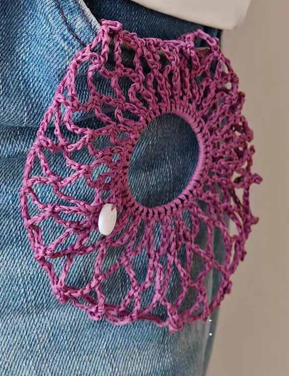 Straw Hair Scrunchie - DippedShop Wholesale - #4467
