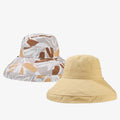 Casual Reversible Floral Print Wide Brim Bucket Hat 8BK6HAT163T