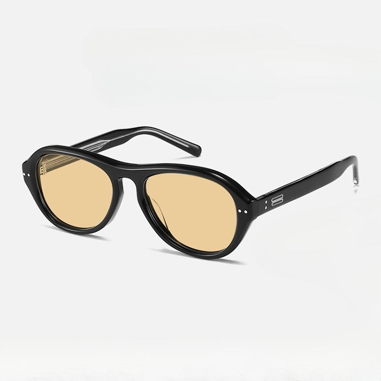 Oversize Oval Frame Sunglasses - DippedShop Wholesale - #2243