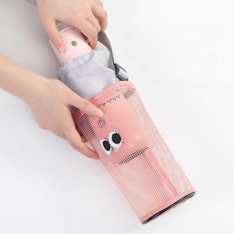 Cute Eyes Drawstring Organizer Shoulder Bag DP25C630