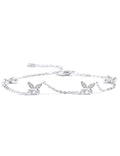 Cubic Zirconia Butterfly Bracelet - DippedShop Wholesale - #0867