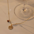 Elegant Rose Choker Necklace - DippedShop Wholesale - #1187