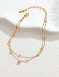 Fashion Gold Plated Rhinestone - DippedShop Wholesale - #8515