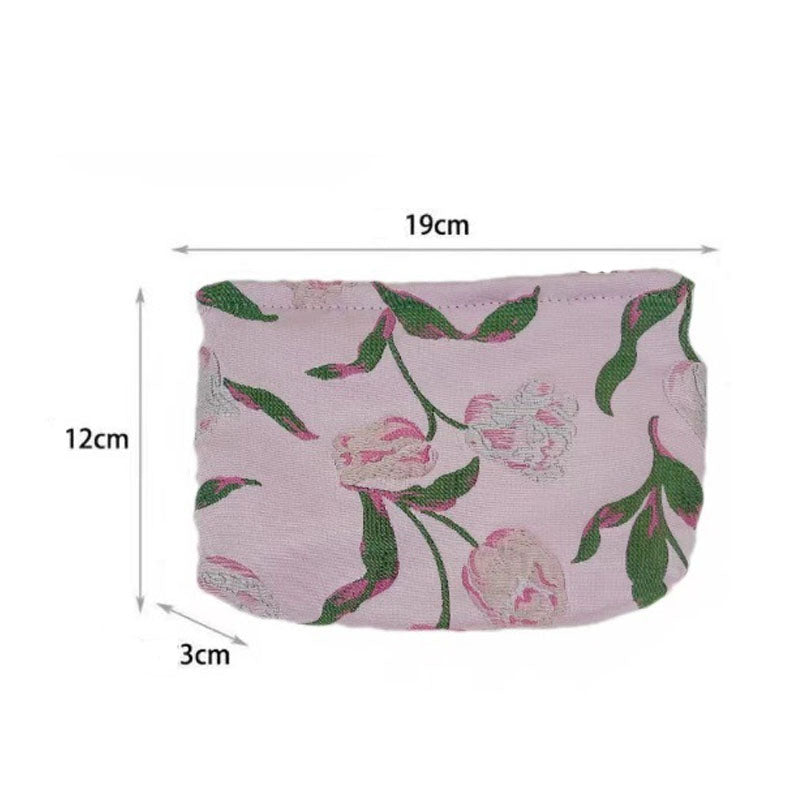 Vintage Floral Travel Pouch - DippedShop Wholesale - #8467