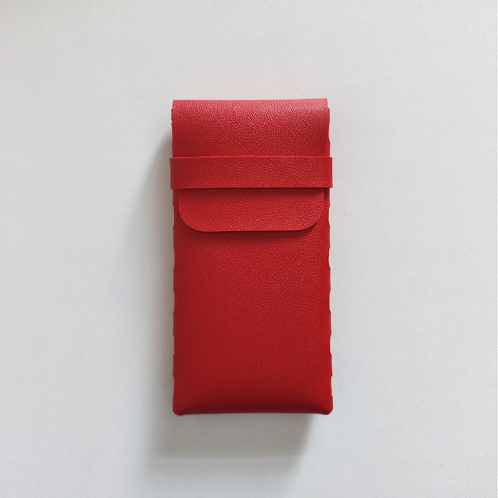 Minimalistic PU Leather Sunglass Case - DippedShop Wholesale - #0355