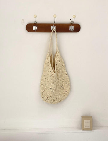 Hellow Out Simple Shoulder Woven Bag DPWB12