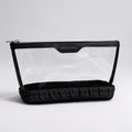 Minimalist Solid Color Quilt Shell Cosmetic Bag 6C5CO271