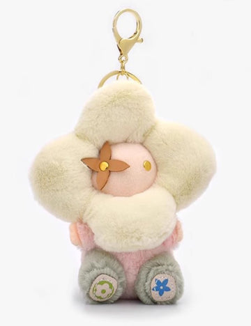 Cute Sunflower Plush Keychain Bag Charm DP25H606