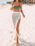 Hollow Out Tassel Swim Cover Up - DippedShop Wholesale - #4915