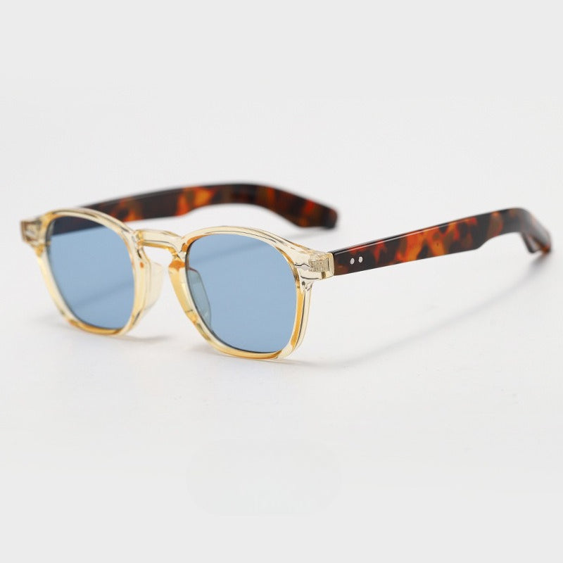 Retro Oval Frame Sunglasses - DippedShop Wholesale - #3891