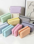 Color Block Cosmetic Bag - DippedShop Wholesale - #8771