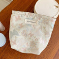 Butterfly Jacquard Makeup Bag - DippedShop Wholesale - #8195