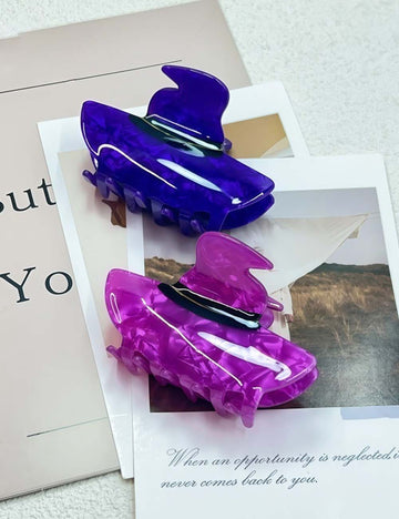 Halloween Cartoon Witch Hat Hair Claw Clip DP25G526