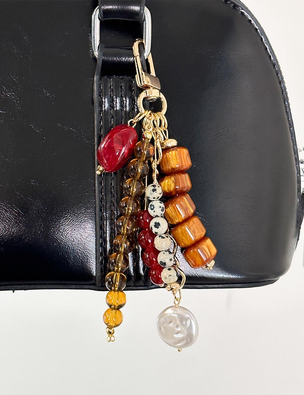 Vintage Beaded Heart Charm - DippedShop Wholesale - #7555