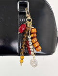 Vintage Beaded Heart Charm - DippedShop Wholesale - #7555