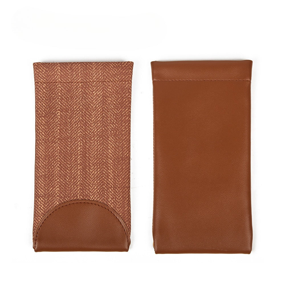 Soft Leather Sunglasses Case - DippedShop Wholesale - #1027