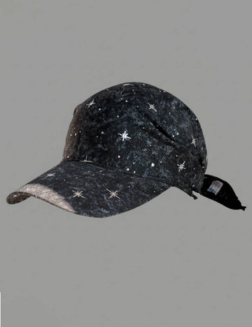 Hip-Hop Style Star Print Scarf Baseball Cap 8BK6HAT187L