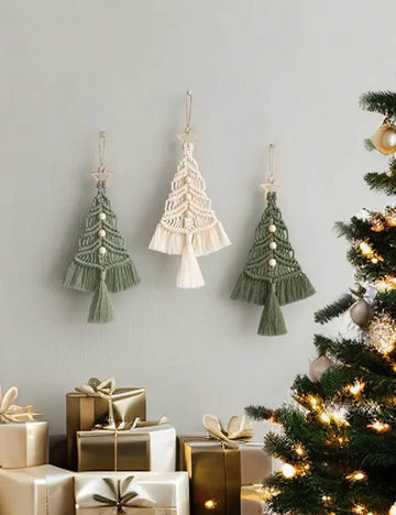 Simple Handmade Christmas Tree Hanging Ornament DP25G776