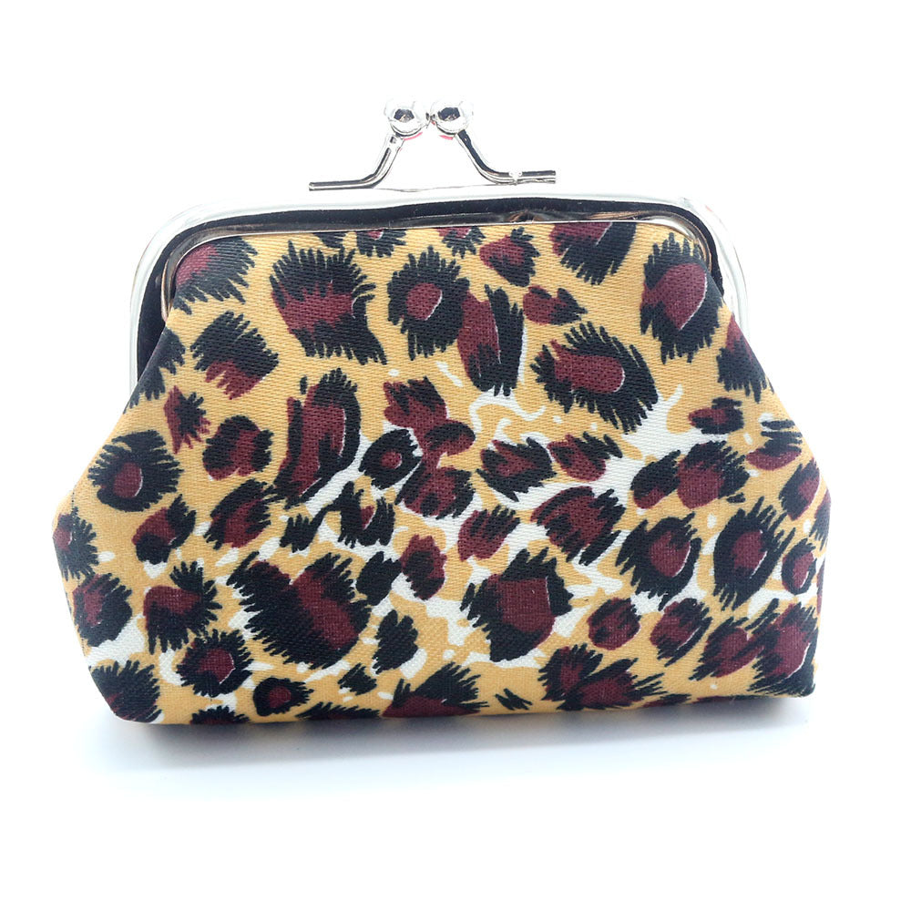 Trendy Leopard Print Mini Coin - DippedShop Wholesale - #3939
