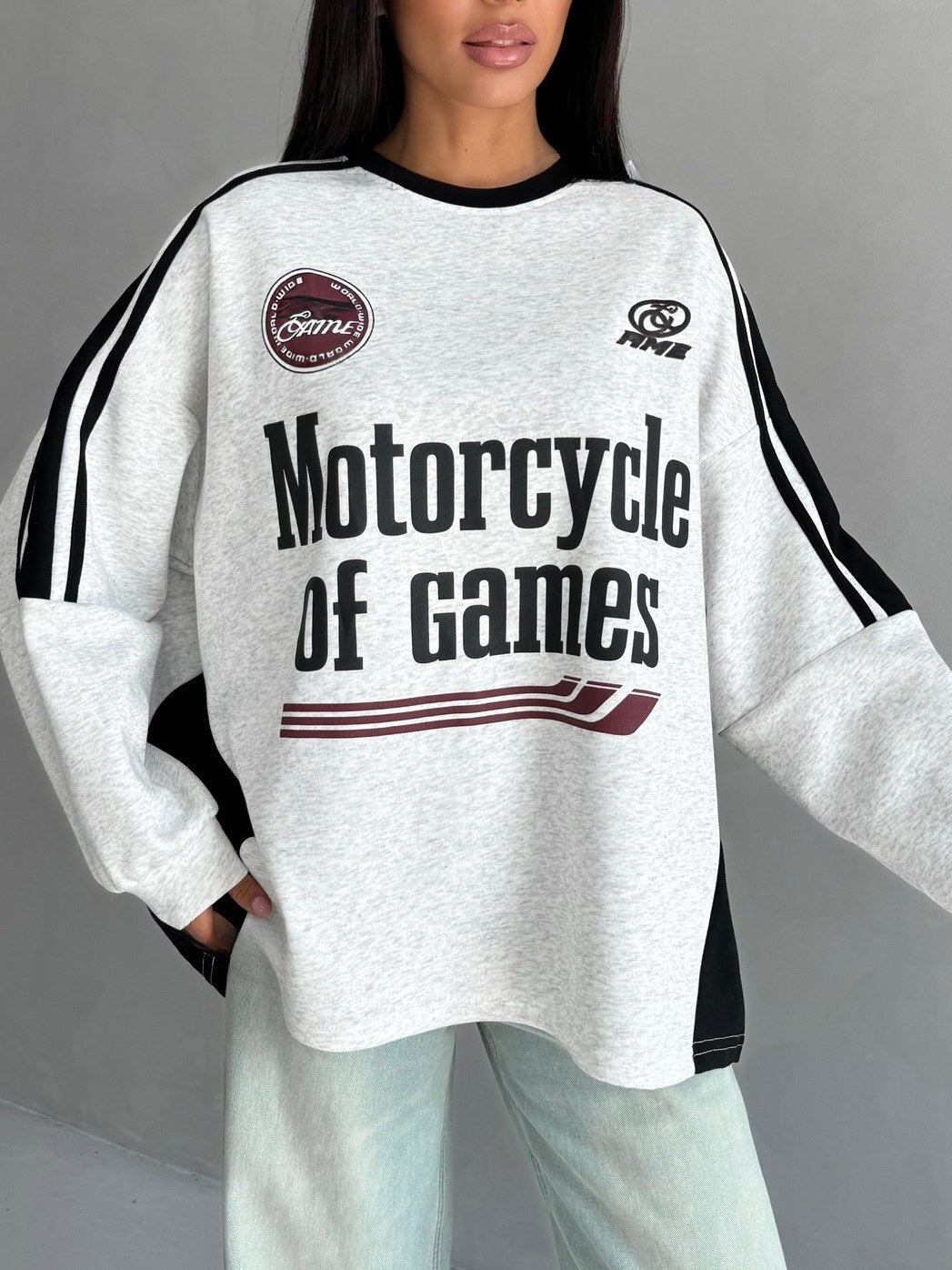Vintage Letter Hoodie - DippedShop Wholesale - #3155