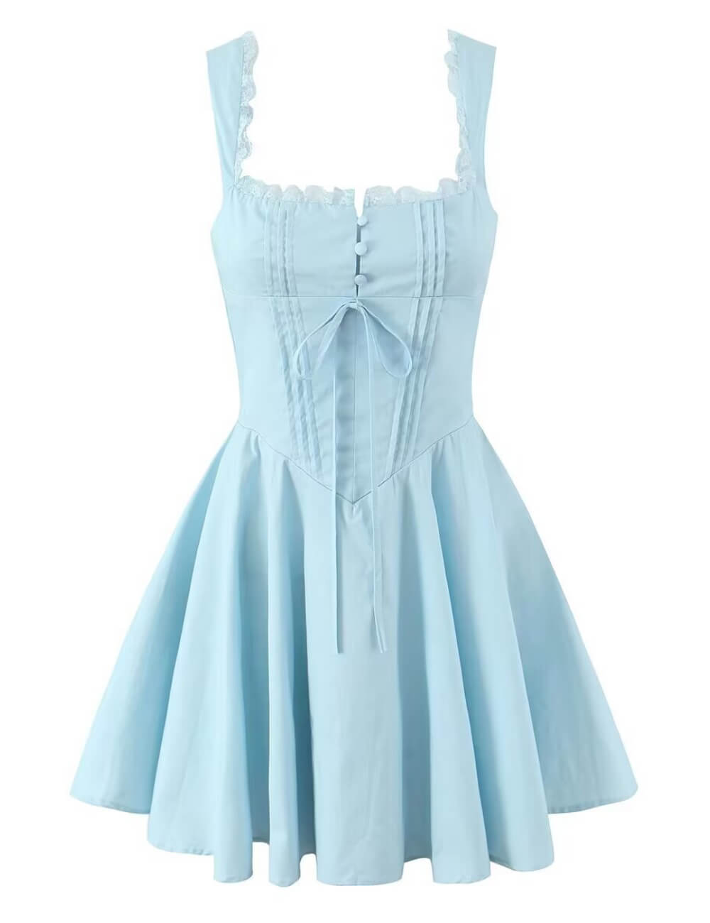 Classic Solid Color Sleeveless Mini Dress DP25C990