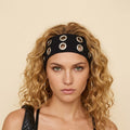 Punk Grommet Headband - DippedShop Wholesale - #4339